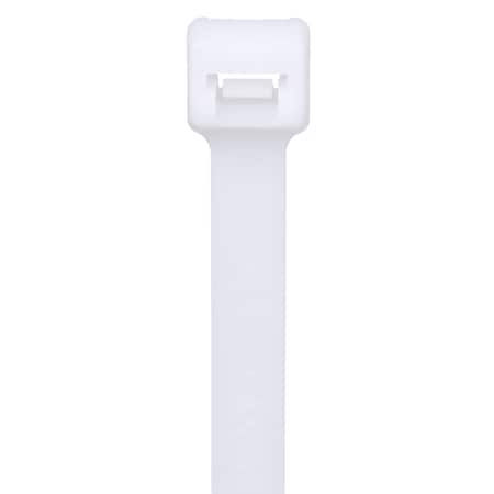 Panduit Cable Tie, 8 in L, 2 in Max Bundle Dia., Natural, Nylon 6/6, 120 lb Strength, 250 PK PLT2H-TL